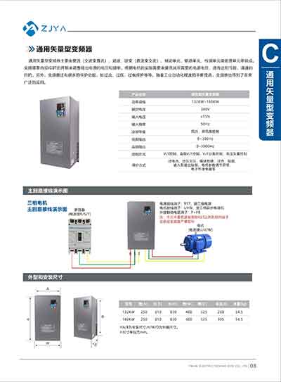 C-3.通用矢量型变频器132-160kw